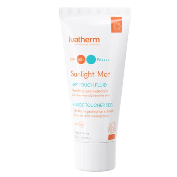 IVATHERM SUNLIGHT MAT SPF50+ 50ML — preț și oferte
