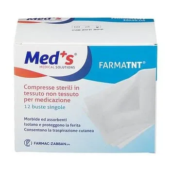 Compresat Gauze Meds Nonwoven Fabric 10x10cm 12 bucăți Peel Open — preț și oferte