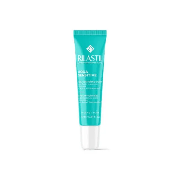 Rilastil Aqua Sensitive gel pentru conturul ochilor 15ml — preț și oferte