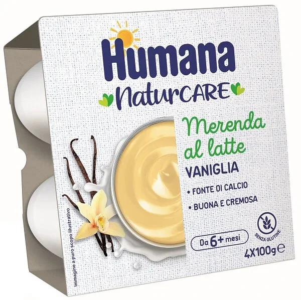 HUMANA Mer.Vanilie*4x100g — preț și oferte