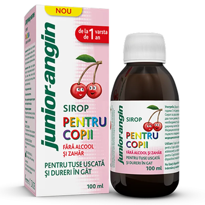 Junior Angin sirop, Klosterfrau | 100ml M.C.M. KLOSTERFRAU V — preț și oferte