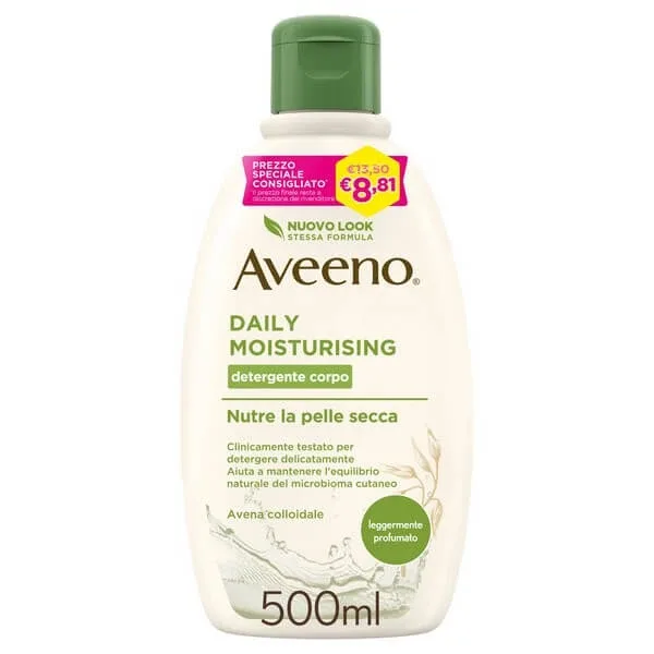 Gel de duș și baie hidratant cu fulgi de ovăz Aveeno pentru piele normală până la uscată — preț și oferte