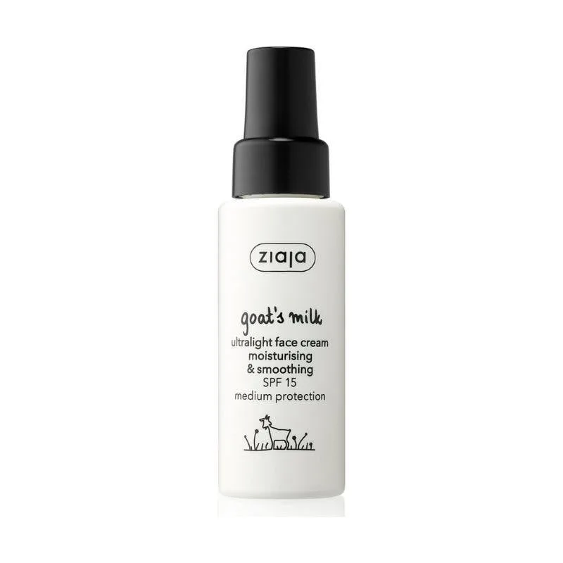 ZIAJA Goat`s Milk- Crema de fata ultralight SPF 15, 50ml — preț și oferte