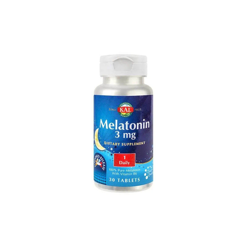KAL Melatonina 3 mg | 30 tablete SECOM — preț și oferte