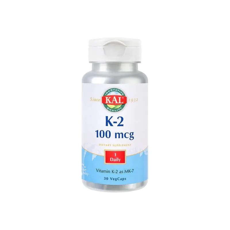 Kal Vitamina K2 100 mcg | 30 capsule SECOM — preț și oferte