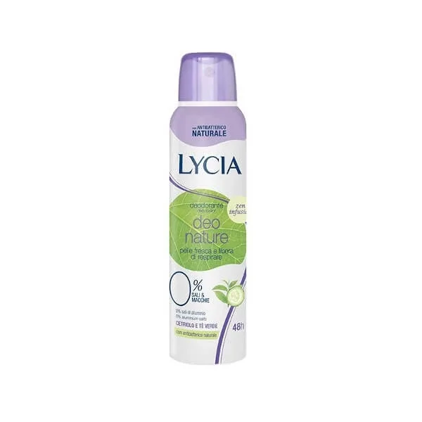 Lycia Deodorant Spray pentru gaze Castravete și ceai verde Nature — preț și oferte
