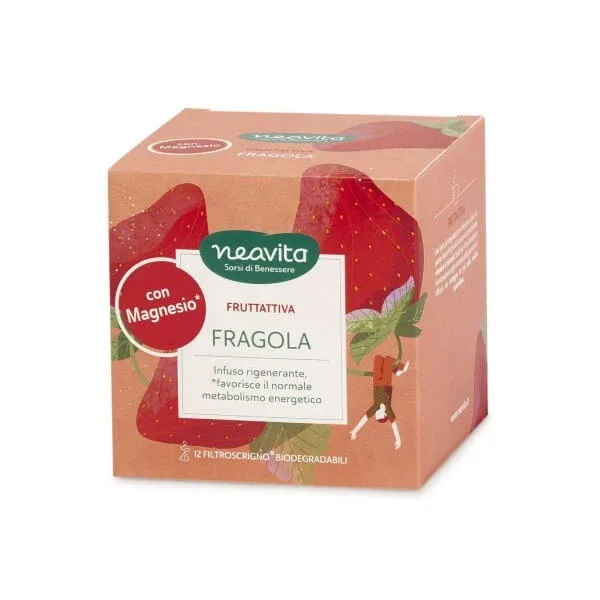 Neavita fruity căpșuni și magneziu 12 filtre — preț și oferte
