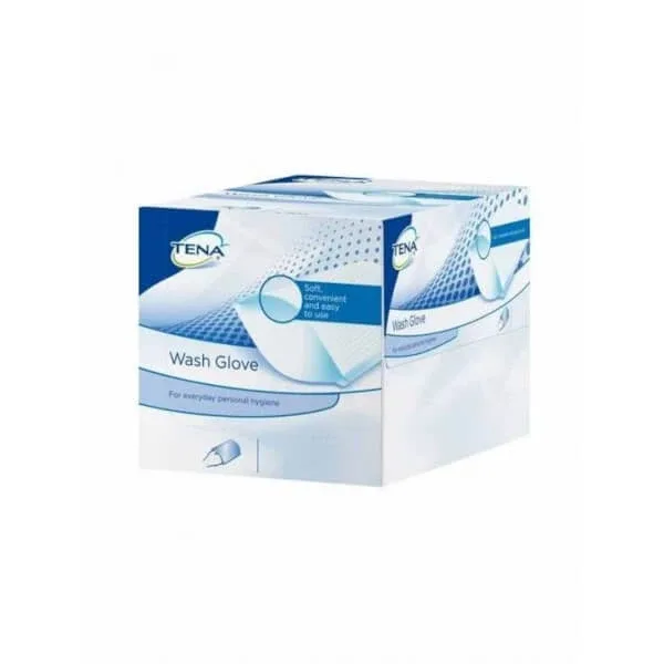 Tena Wash Glove Mănuși de unică folosință 50 bucăți — preț și oferte