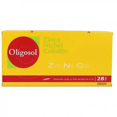 Labcatal Oligosol Zinc/Nichel/Cobalt 28 flacoane 2 Ml — preț și oferte