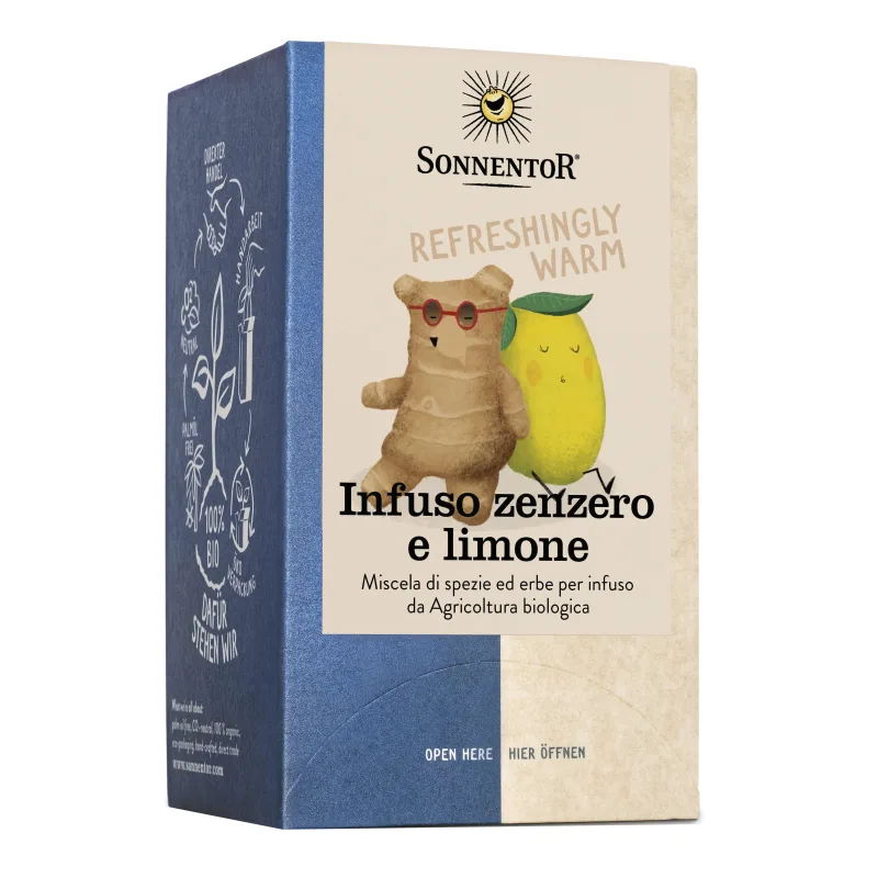 INFUZIE DE GHIMBIR-LIMON SONNENTOR — preț și oferte