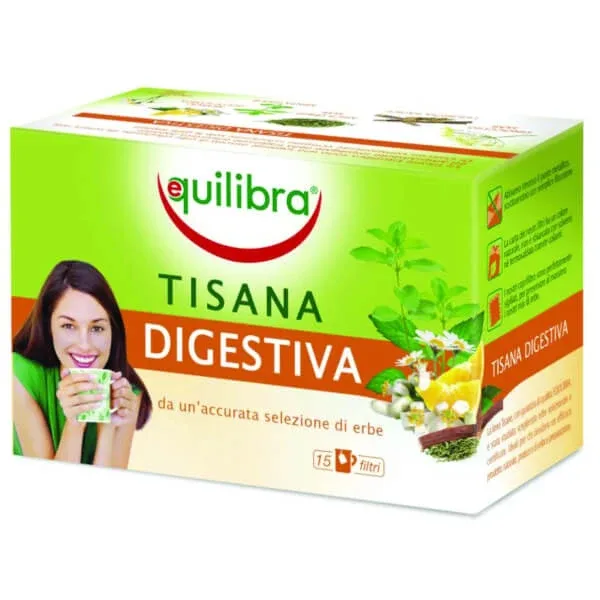 Equilibra Digestive Herbal Tea 15 pliculețe — preț și oferte