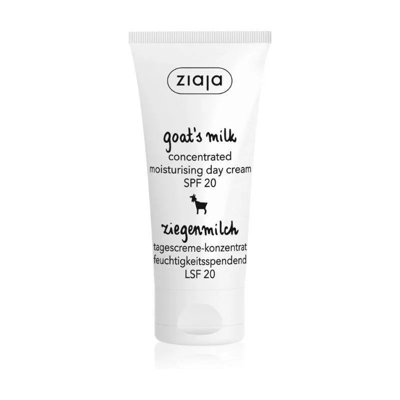 Crema hidratanta foto protectoare cu lapte de capra, SPF 20, 50 ml, Ziaja — preț și oferte