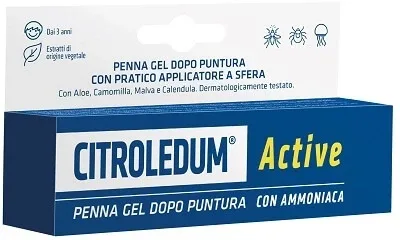Citroledum Active Afterbite Gel Pen cu amoniac 15ml — preț și oferte
