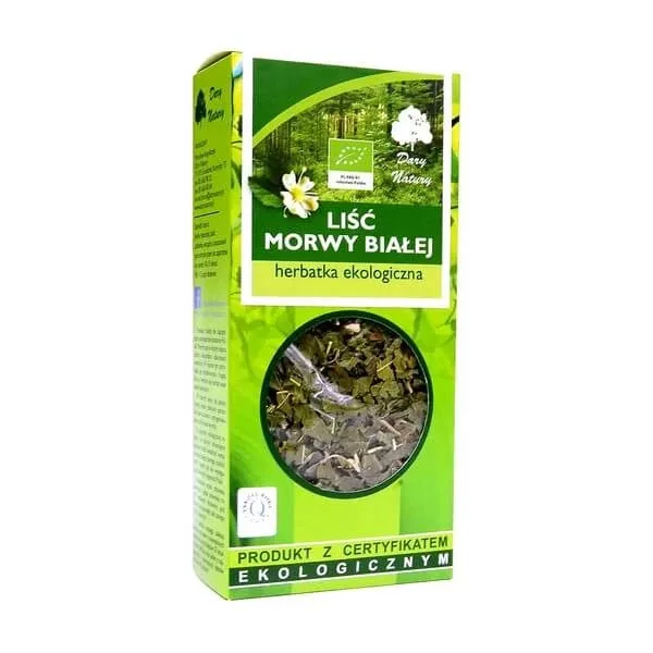 Dary Natury, ceai organic din frunze de mure albe, 50 g — preț și oferte
