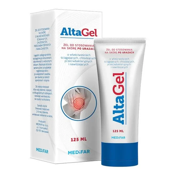 Medifar AltaGel, gel pentru piele după traume, 125 ml — preț și oferte