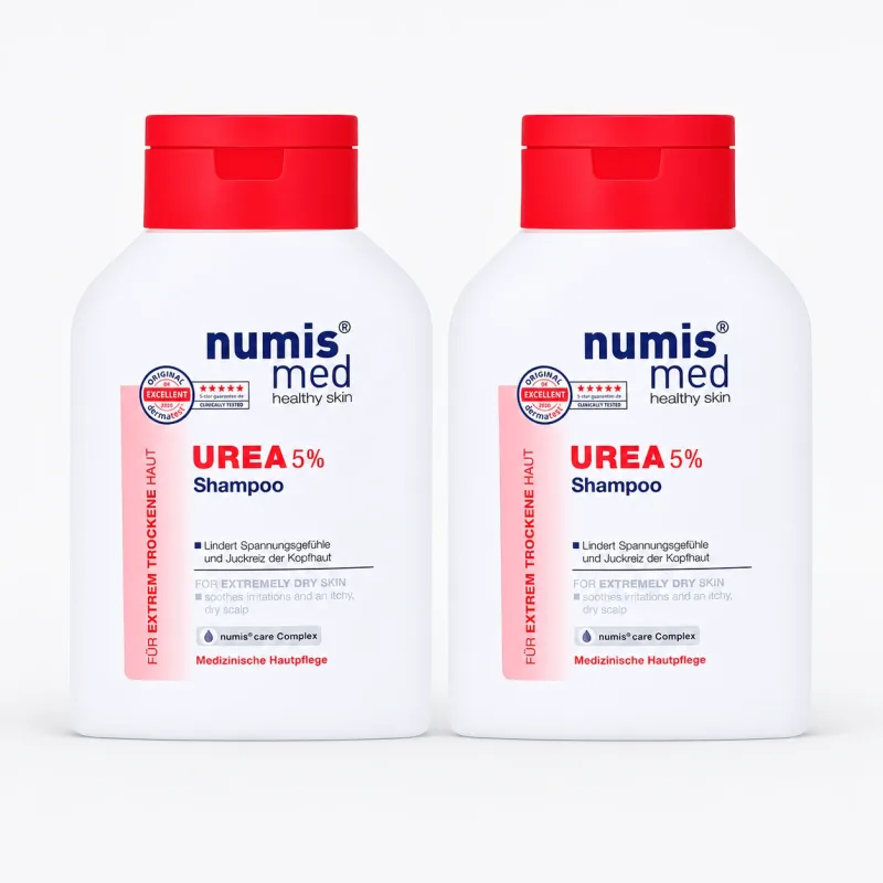 Numis med Șampon uree 5% 2x200 ml — preț și oferte