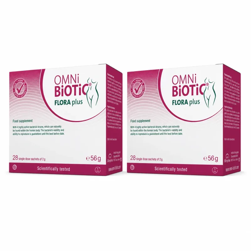 Omni biotic flora plus+ 2x28 pliculețe  Institut AllergoSan — preț și oferte