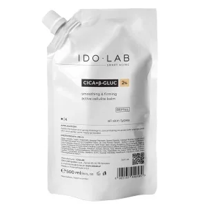 IDO LAB CICA+B-Gluc, Reîncărcare, loțiune anticelulitică netezitoare, 500 ml