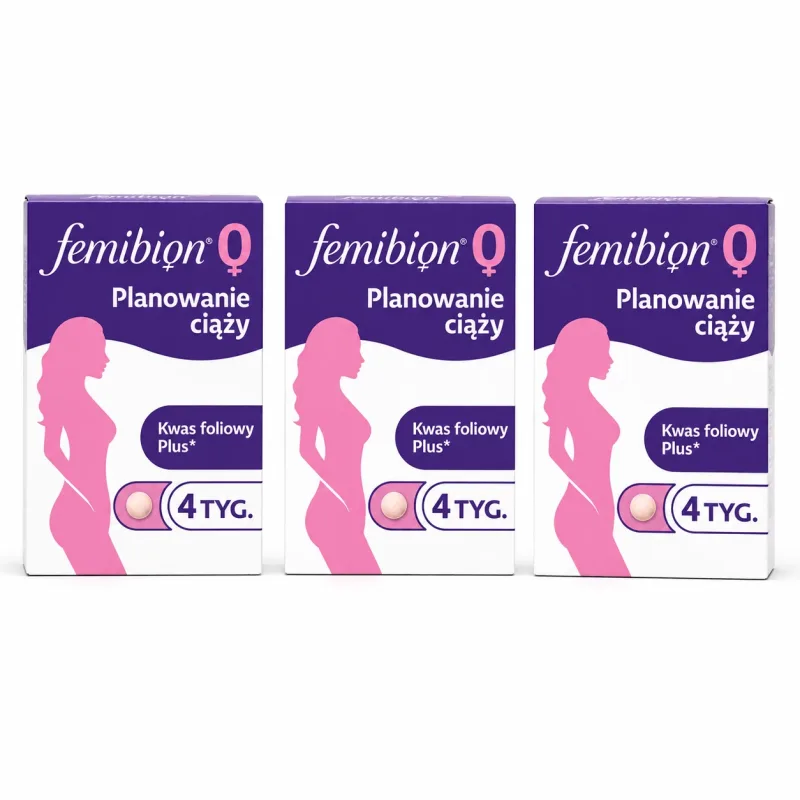 Femibion ​​​​0 Planificarea sarcinii, 3 x 28 de comprimate - Acid folic Plus — preț și oferte