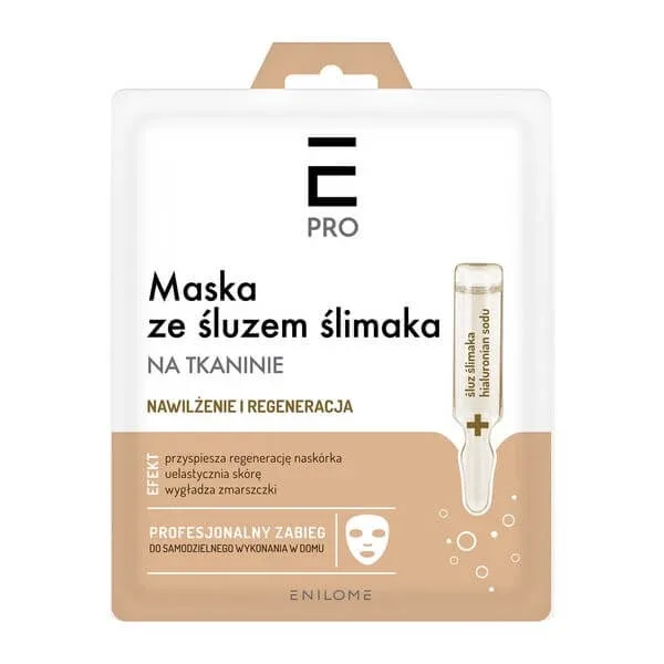 Enilome Pro, mască de mucus de melc pe țesătură, 23 ml — preț și oferte