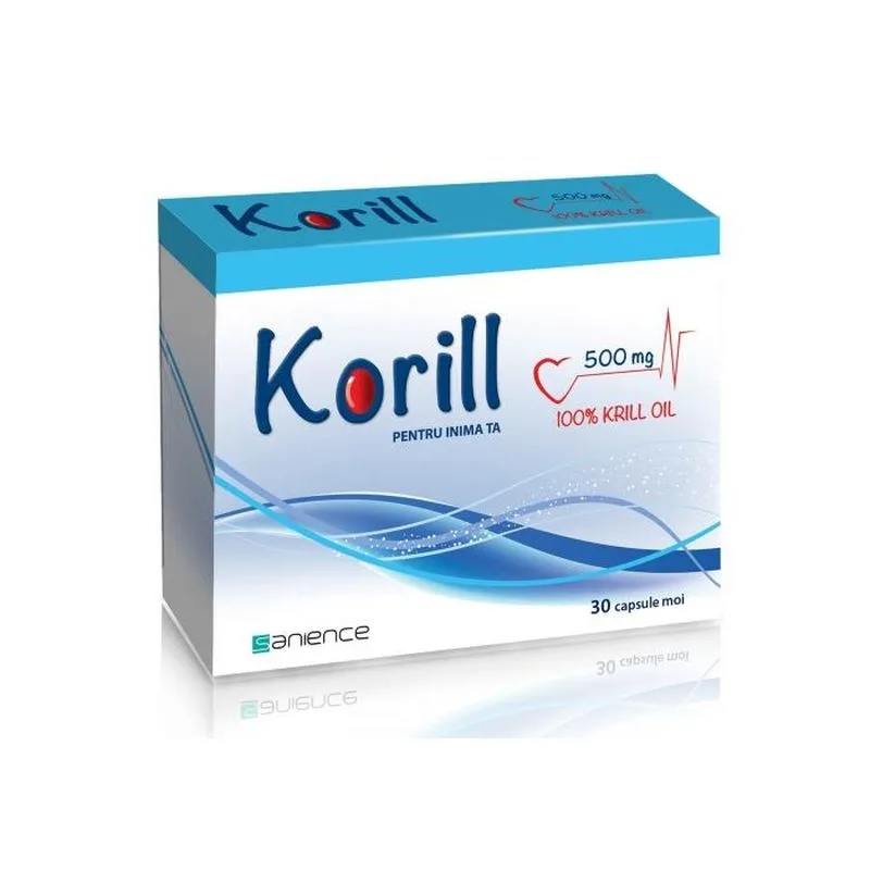 KORILL 500MG 30CPS SANIENCE — preț și oferte