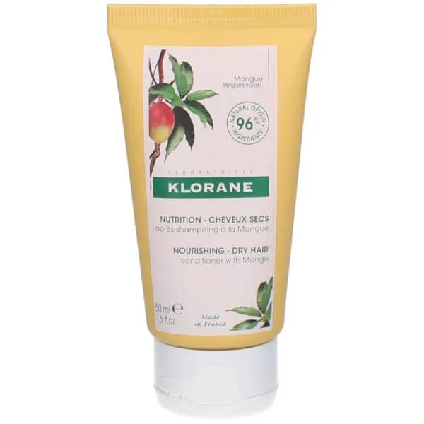 Balsam hrănitor pentru păr uscat Klorane cu mango 50ml — preț și oferte