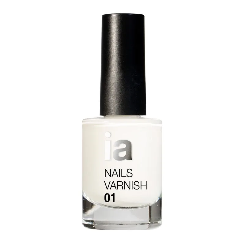 Lac de unghii alb mat, nr. 01, Interapothek | 10ml — preț și oferte