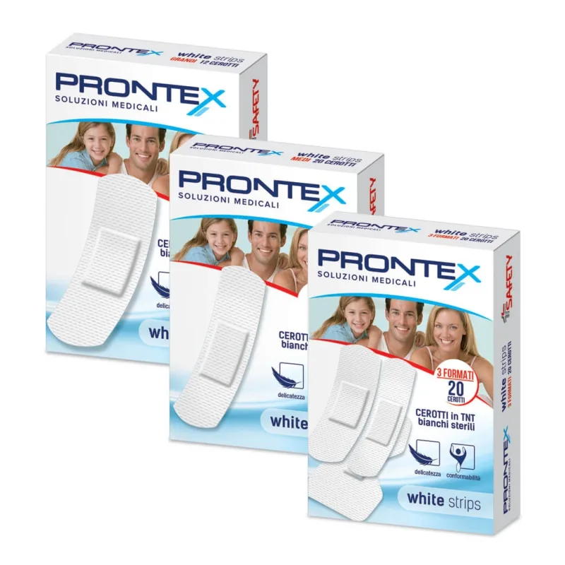 PRONTEX Benzi albe Ass.20pcs — preț și oferte