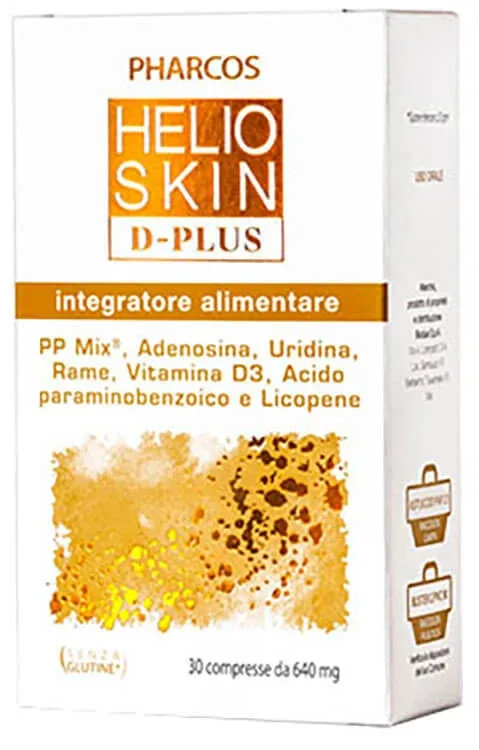 HELIOSKIN D-PLUS PHARCOS 30CPR — preț și oferte