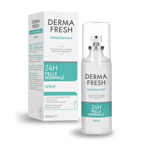 Dermafresh Spray deodorant piele normală 24h 100 ml — preț și oferte