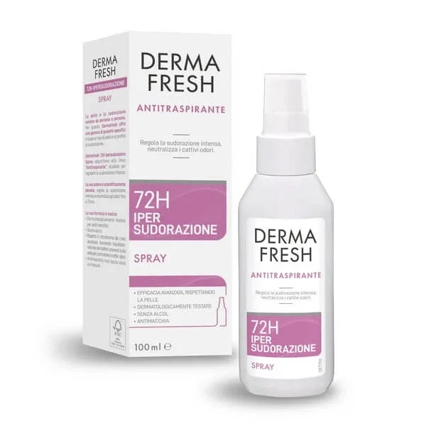 Dermafresh Hypersweat 72h deodorant spray 100 ml — preț și oferte