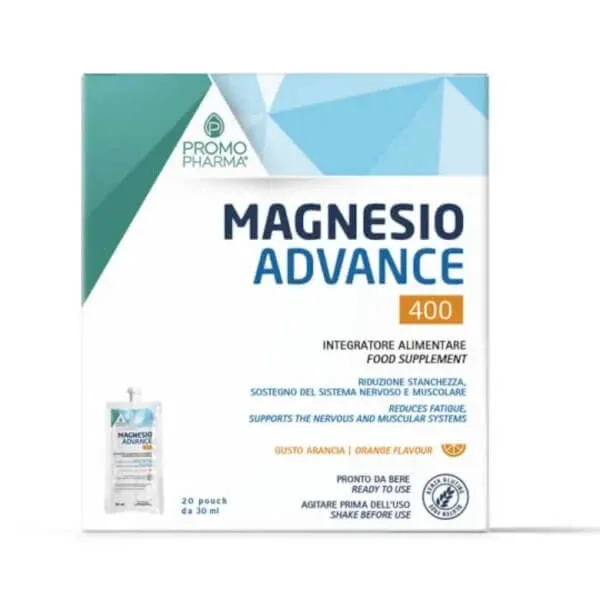 Promopharma Magnesium Advance 400 20 pungă 30 ml Supliment — preț și oferte
