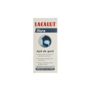 LACALUT FLORA APA DE GURA ANTIPLACA 300ML