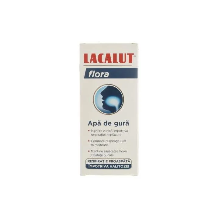 LACALUT FLORA APA DE GURA ANTIPLACA 300ML DR.THEISS — preț și oferte