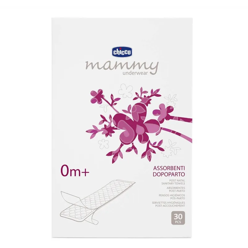Tampoane de protecție postpartum Chicco 30 bucăți — preț și oferte