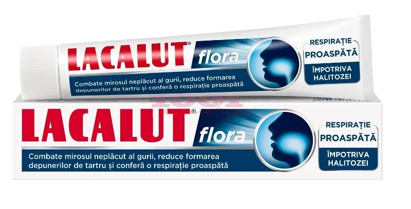 LACALUT FLORA PASTA DINTI 75ML DR.THEISS — preț și oferte