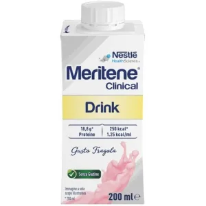 Meritene clinică cu aromă de căpșuni 200 ml