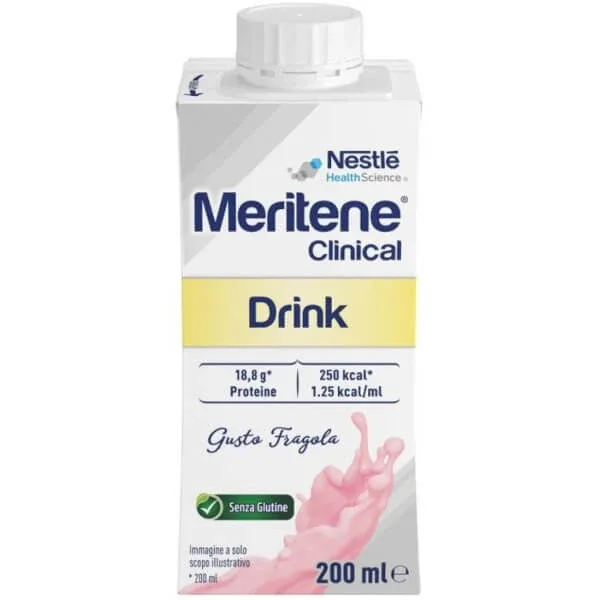 Meritene clinică cu aromă de căpșuni 200 ml — preț și oferte
