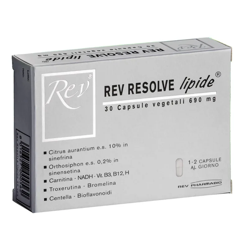 REV Resolve Lipid 30 Cps — preț și oferte