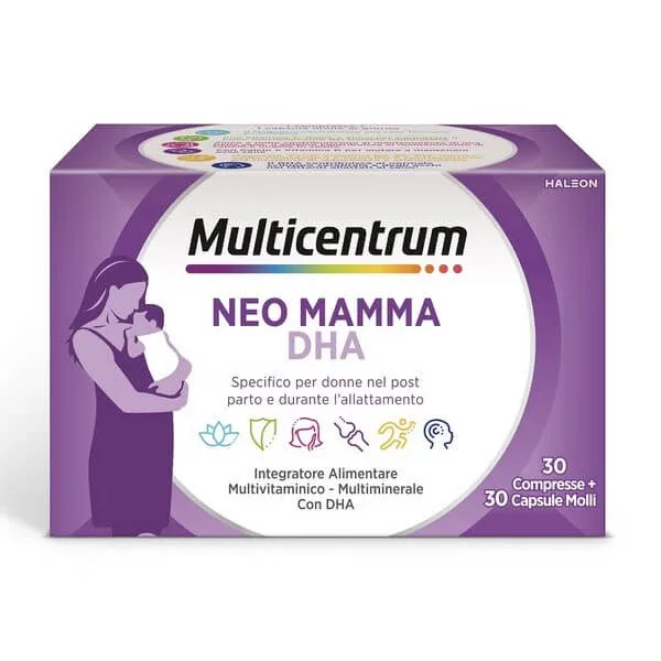Multicentrum pentru alăptare Neo Mamma DHA 30+30 — preț și oferte