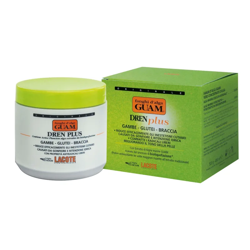 GUAM DREN Plus nămol de alge marine 500g — preț și oferte