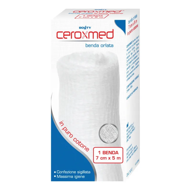 Ceroxmed Hemmed Bandage m5x 7cm — preț și oferte