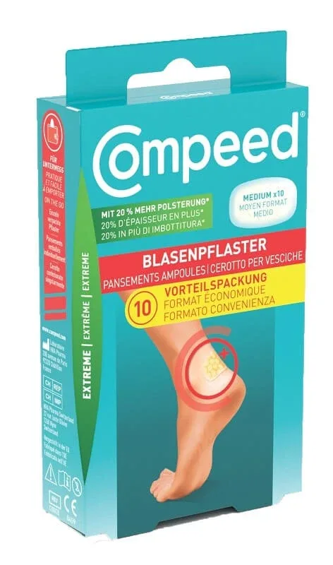 Compeed Plasturi pentru bășici Medium Extreme 10 bucăți — preț și oferte