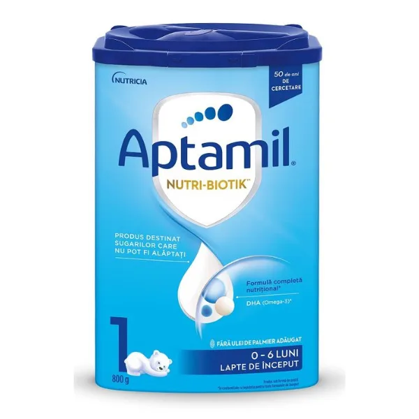 Lapte Aptamil 1, Milupa | 800 grame NUTRICIA — preț și oferte