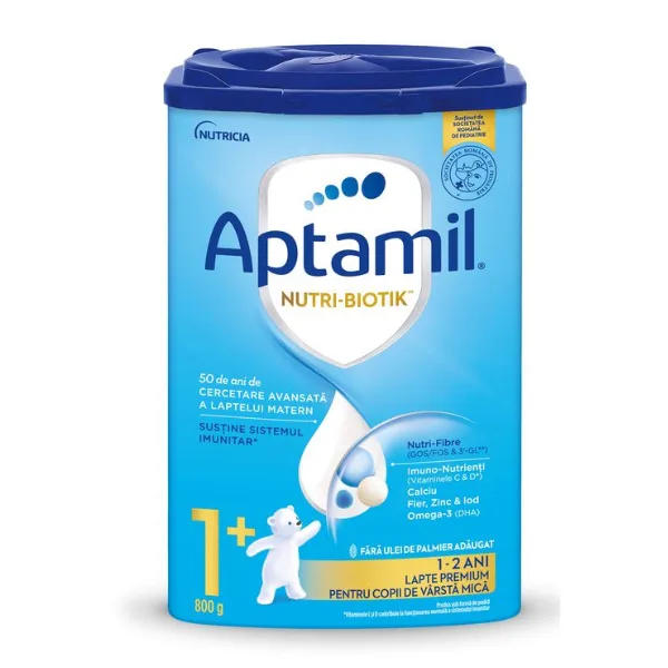 Lapte Aptamil 1+ Junior, Milupa | 800 grame NUTRICIA — preț și oferte