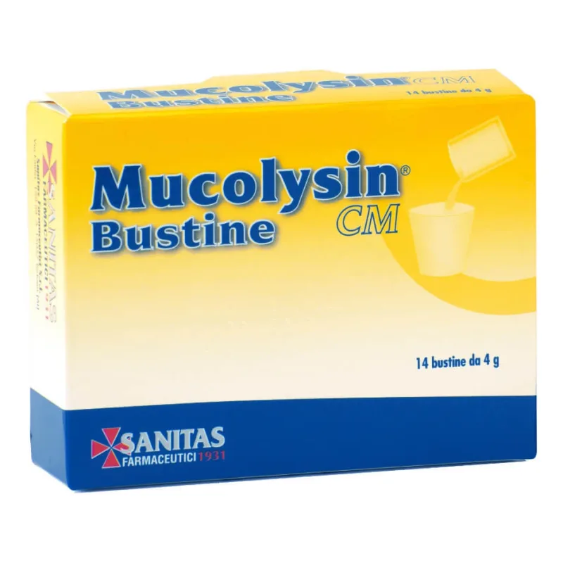 MUCOLYSIN CM 14 pliculețe.4g — preț și oferte