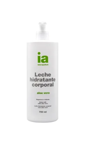 Lapte de corp cu extract de aloe vera, Interapothek | 750 ml