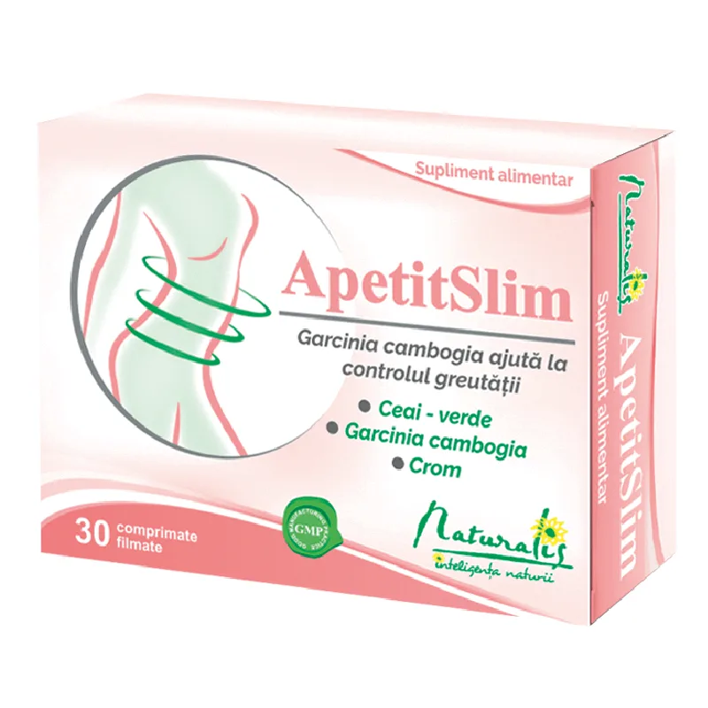 ApetitSlim, 30 capsule, Naturalis — preț și oferte