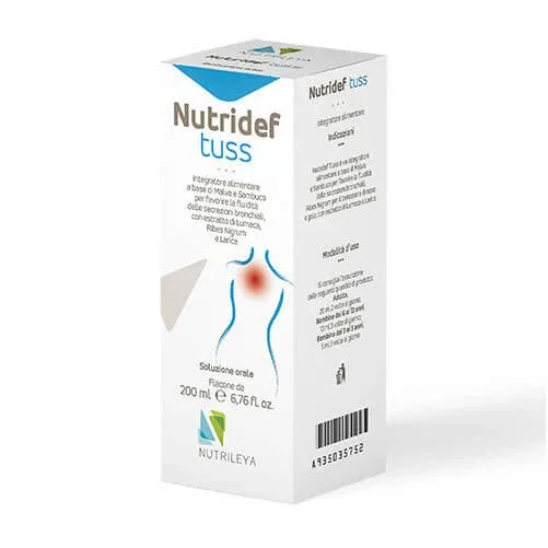 NUTRIDEF TUSS SOLUZ SAU 200ML — preț și oferte
