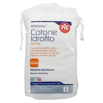 Bumbac hidrofil Pic Rekosac Zig Zag 1000 G — preț și oferte